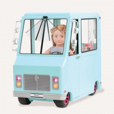 Camion de glaces pour poupée