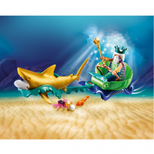 La Calèche du Roi De La Mer - Playmobil La Calèche du Roi De La Mer - Playmobil