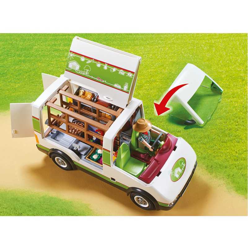 Marché de Fruits et Légumes Mobile Playmobil
