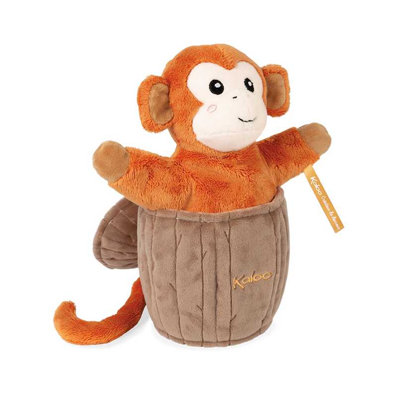 Peluche Marionnette Singe Surprise Kaloo Peluche Marionnette Singe Surprise Kaloo