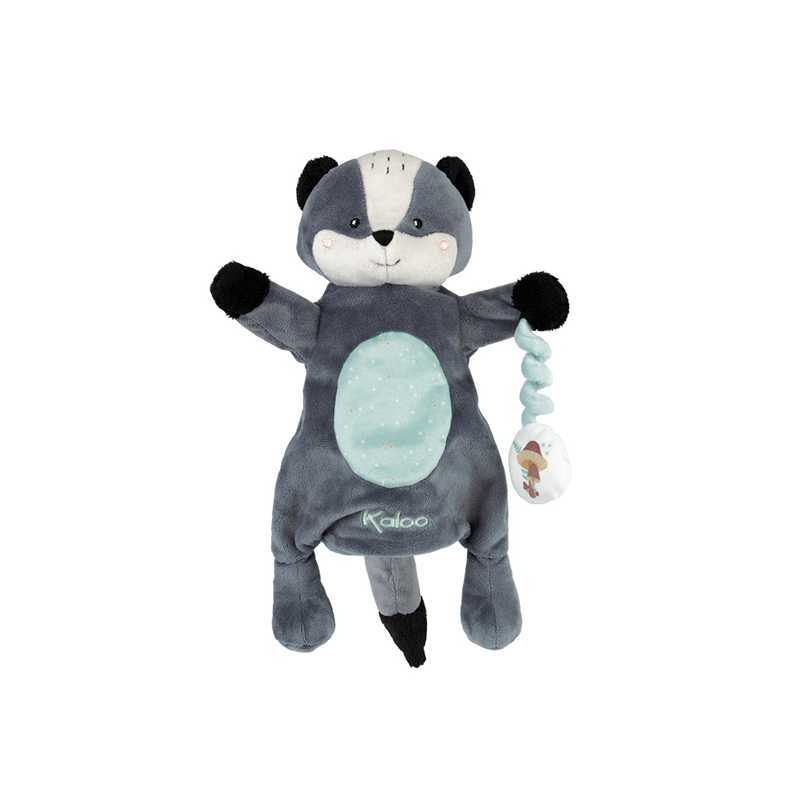 Peluche Marionnette Malo le blaireau Kaloo Peluche Marionnette Malo le blaireau Kaloo