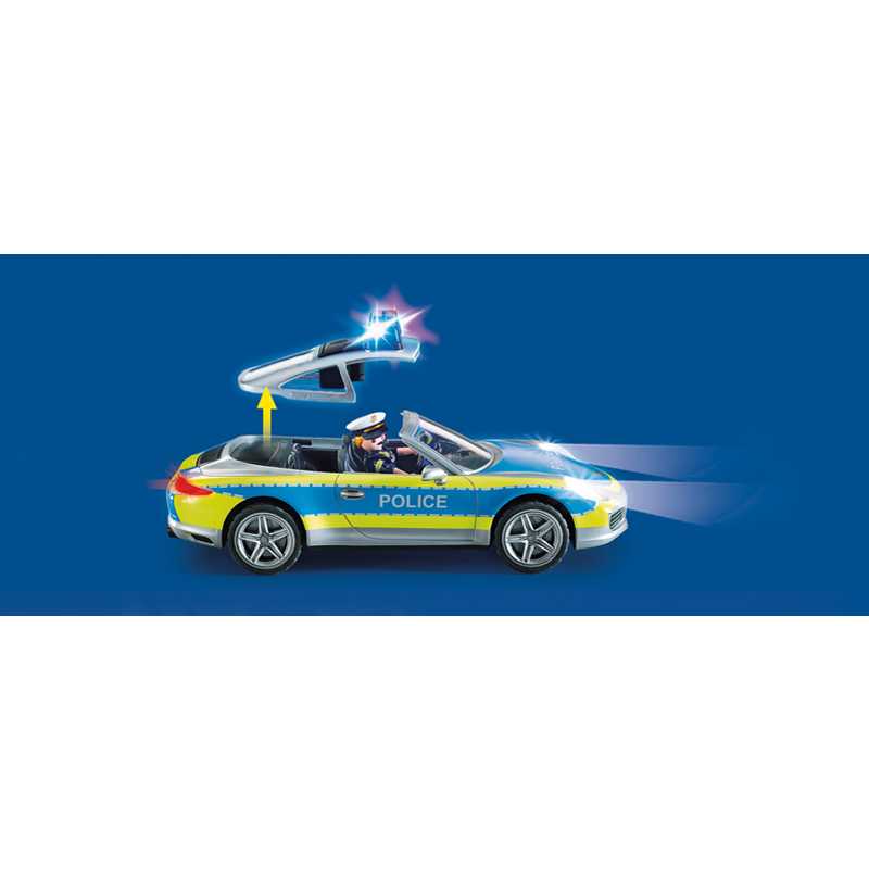Porsche 911 Carrera 4S Police Playmobil