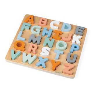 Puzzle Alphabet Sweet Cocoon en Bois - Janod