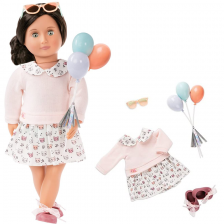 Tenue classique Ensemble jupe et ballons - Our Generation Tenue classique Ensemble jupe et ballons - Our Generation