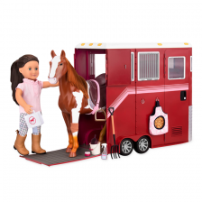 Van pour chevaux et poupée - Our Generation Van pour chevaux et poupée - Our Generation
