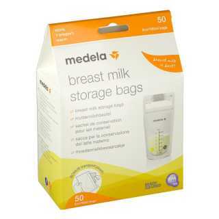 Lot de 50 sachets pour lait maternel Medela