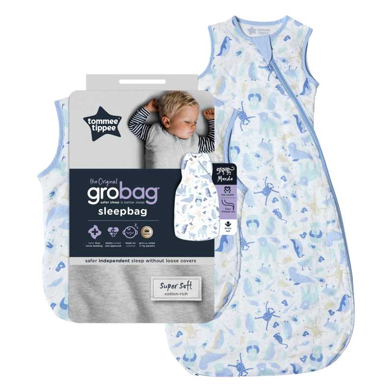 Sac de couchage Grobag 2.5 TOG Monde animale 6-18m Tommee Tippee