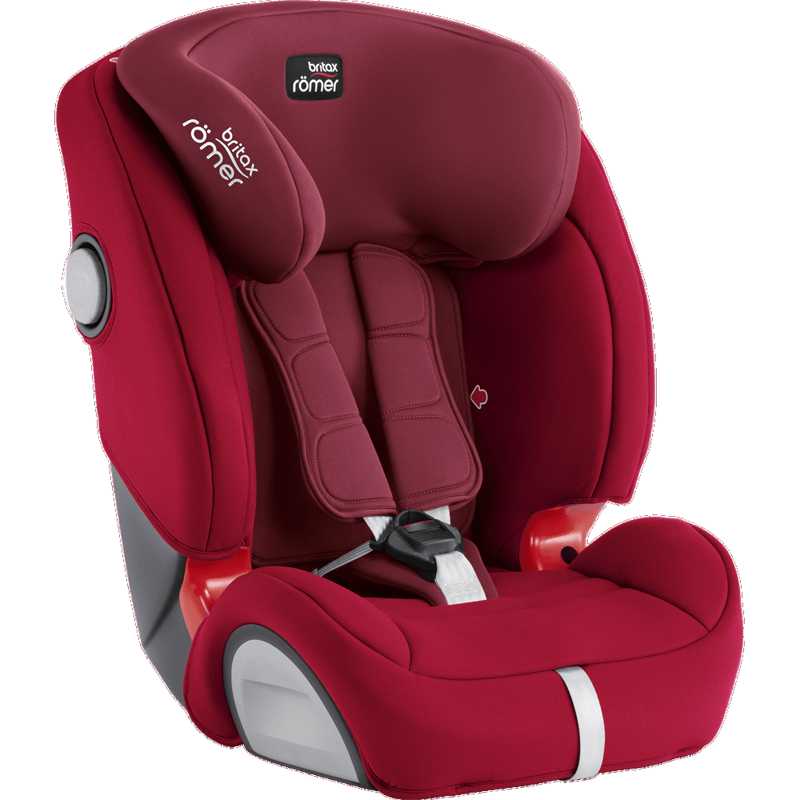 Siège auto Evolva Groupe 1/2/3 Plus Britax Flame Red ? Rouge