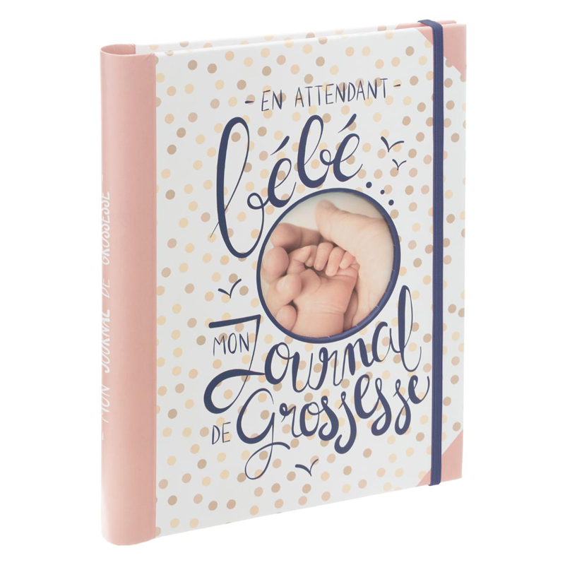 Livre de grossesse 74 pages Rose Livre de grossesse 74 pages Rose