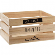 Lot de 3 cagettes de rangement Atmosphera Lot de 3 cagettes de rangement Atmosphera