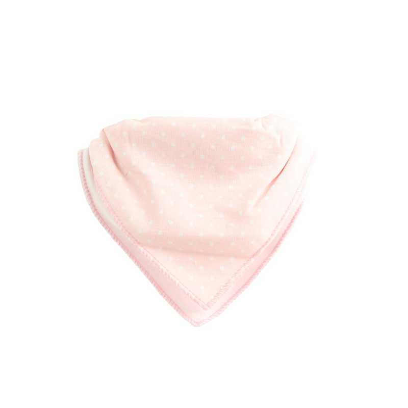 Bavoir bandana bebe Rose Tom et Zoe Bavoir bandana bebe Rose Tom et Zoe
