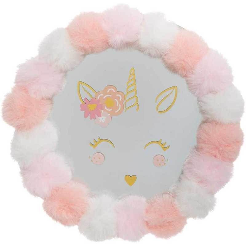 Miroir pompons tout doux Atmosphera Miroir pompons tout doux Atmosphera