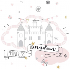 Parure de lit enfant princesse 140x200 - Atmosphera For Kids Parure de lit enfant princesse 140x200 - Atmosphera For Kids