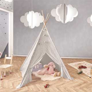 Tipi decoratif enfant Gris - Home Deco Kids