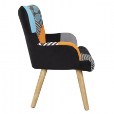 Fauteuil Helsinki Patchwork enfant - Home Deco Kids