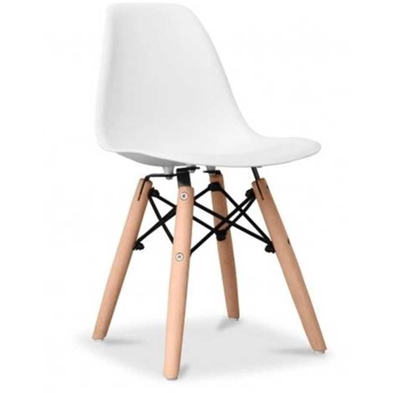 Chaise blanche pour enfant Judy Wild Chaise blanche pour enfant Judy Wild