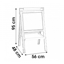 Sweet Tableau Double Face pour enfant