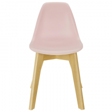 Chaise scandinave enfant coque Rose - Home Deco Kids