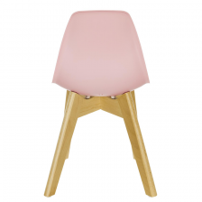 Chaise scandinave enfant coque Rose - Home Deco Kids