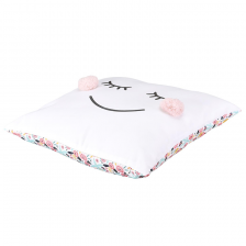 Coussin pompons fille Home Deco Kids Coussin pompons fille Home Deco Kids