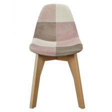 Chaise Patchwork Enfant Leonie Rose - Home Deco Kids