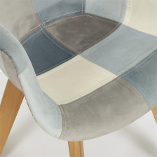 Fauteuil Patchwork Enfant Leonie Bleu - Home Deco Kids Fauteuil Patchwork Enfant Leonie Bleu - Home Deco Kids