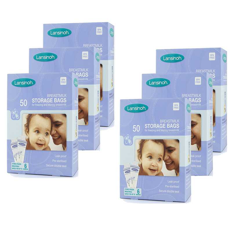Lot de 300 Sachets de Conservation de Lait Maternel Lansinoh Lot de 300 Sachets de Conservation de Lait Maternel Lansinoh