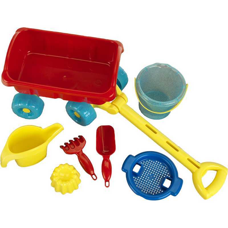 Chariot de plage avec accessoires Aqua Action Chariot de plage avec accessoires Aqua Action