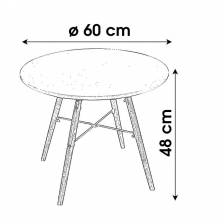 Table blanche pour enfant - Atmosphera For Kids