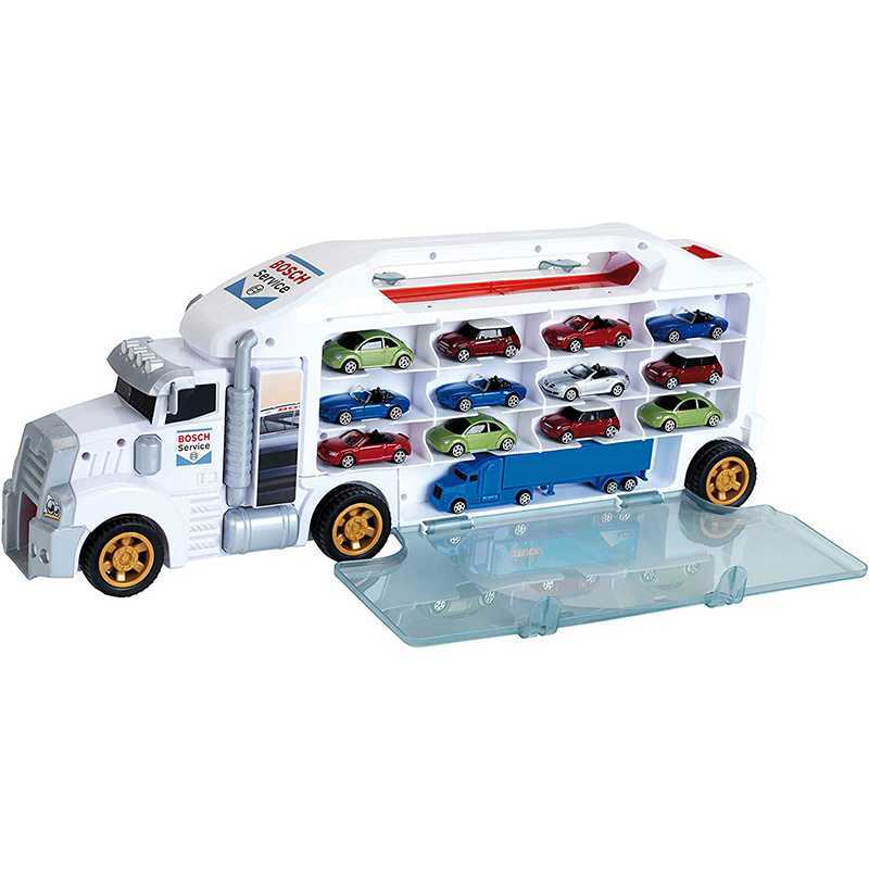 Camion de transport de véhicules miniatures BOSCH Service