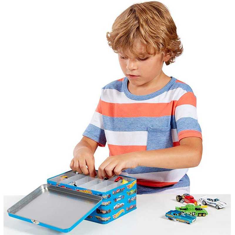 Mallette de rangement 18 voitures Hot Wheels