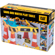 Table de jeux sable et eau Caterpillar