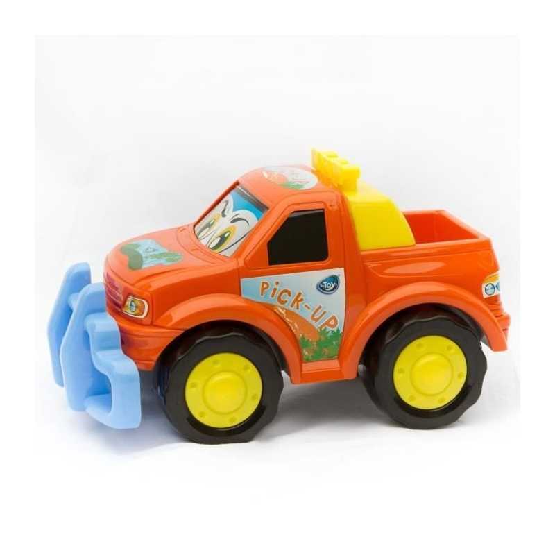 Vehicule pick up 1er age Bleu 24cm Vehicule pick up 1er age Bleu 24cm