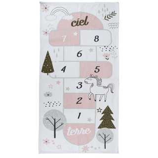 Tapis de chambre marelle 140 x 70 - Home Deco Kids