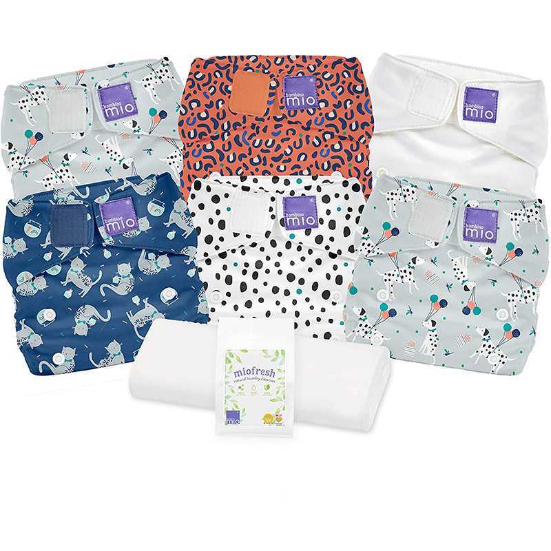 Pack de Couches lavables MIOSOLO le Goûter des Animaux Pack de Couches lavables MIOSOLO le Goûter des Animaux