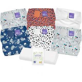 Pack de Couches lavables MIOSOLO le Goûter des Animaux