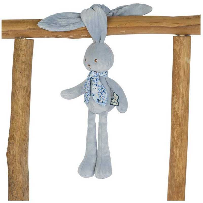 Kaloo - Doudou lapin ptit mec blue denim Doudouplanet, Livraison Gratuite  24/48h