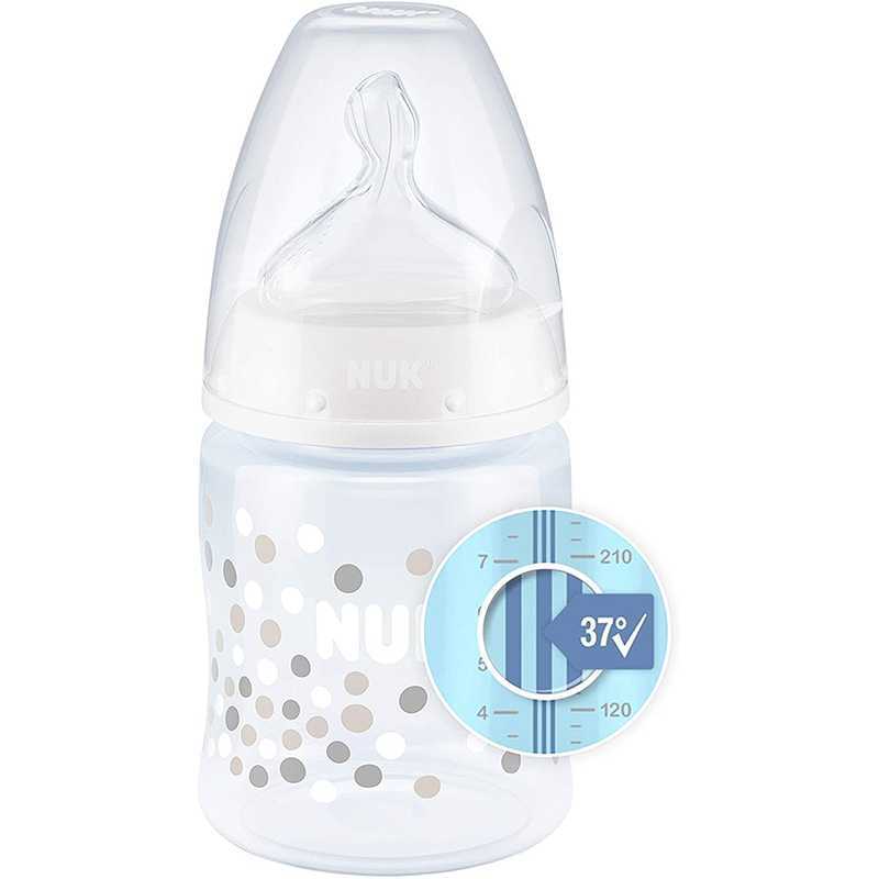 Biberon First Choice + avec Température Control 150ml Nuk Biberon First Choice + avec Température Control 150ml Nuk