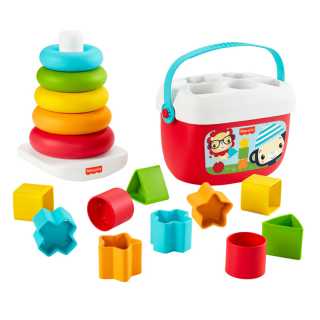 Mes Premiers Blocs et Pyramide Arc en Ciel - Fisher Price
