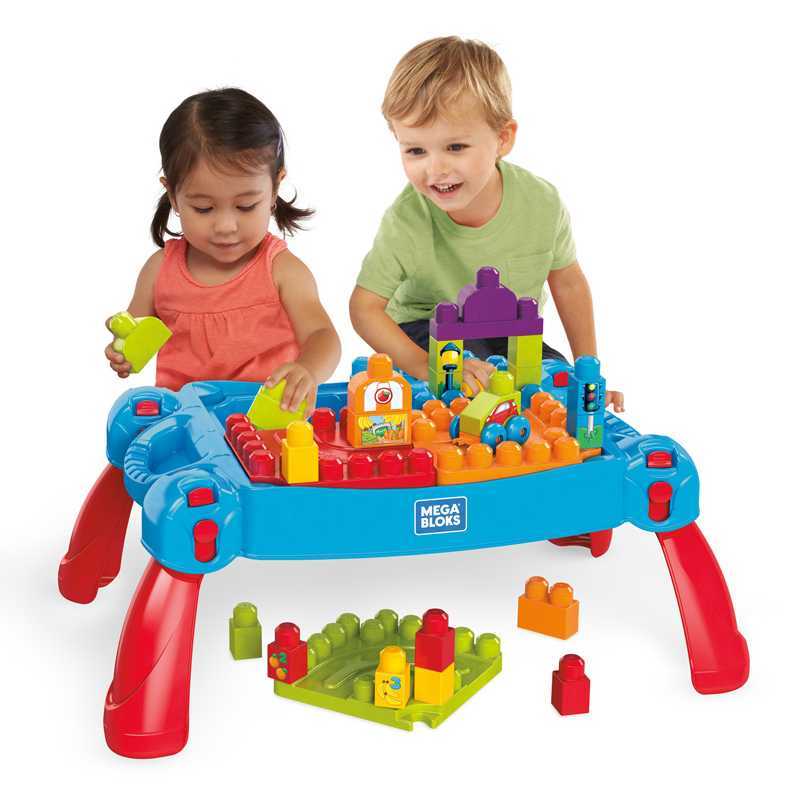 Table d'Apprentissage Bleue 30 pcs Mega Bloks Table d'Apprentissage Bleue 30 pcs Mega Bloks