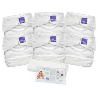Pack couches intégrales MIOSOLO Blanc - Bambino Mio