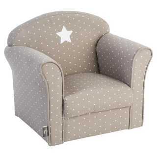 Fauteuil pour enfant Taupe - Atmosphera For Kids