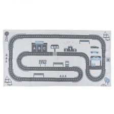 Tapis enfant circuit 140x70 - Home Deco Kids