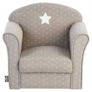 Fauteuil pour enfant Taupe - Atmosphera For Kids