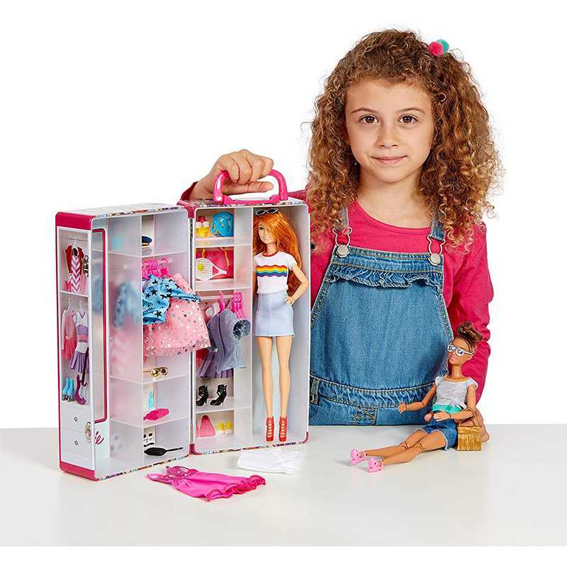Mallette armoire Barbie