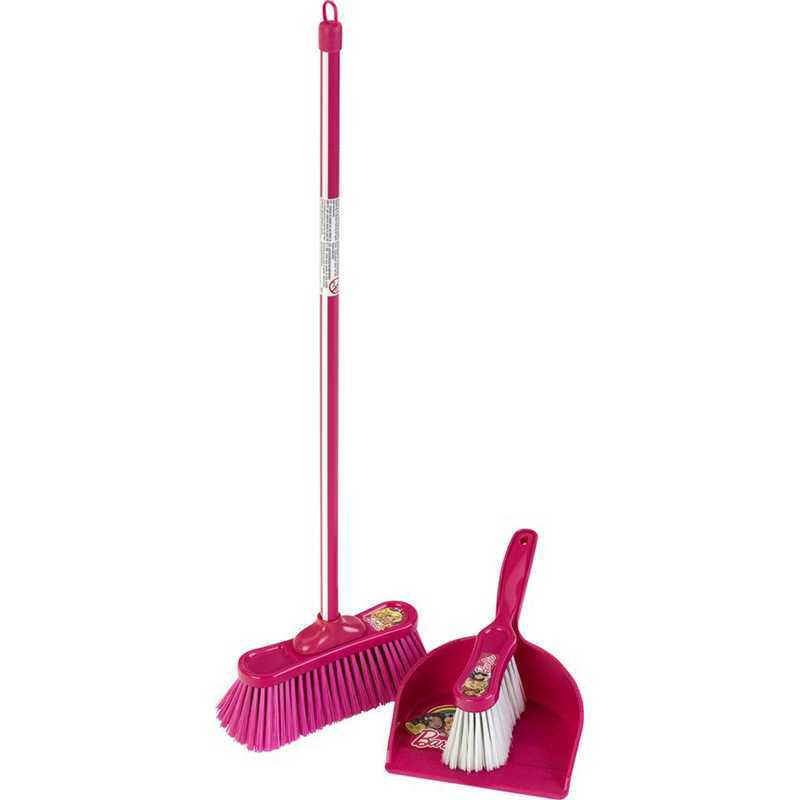 Set balais 3 pièces Barbie Set balais 3 pièces Barbie
