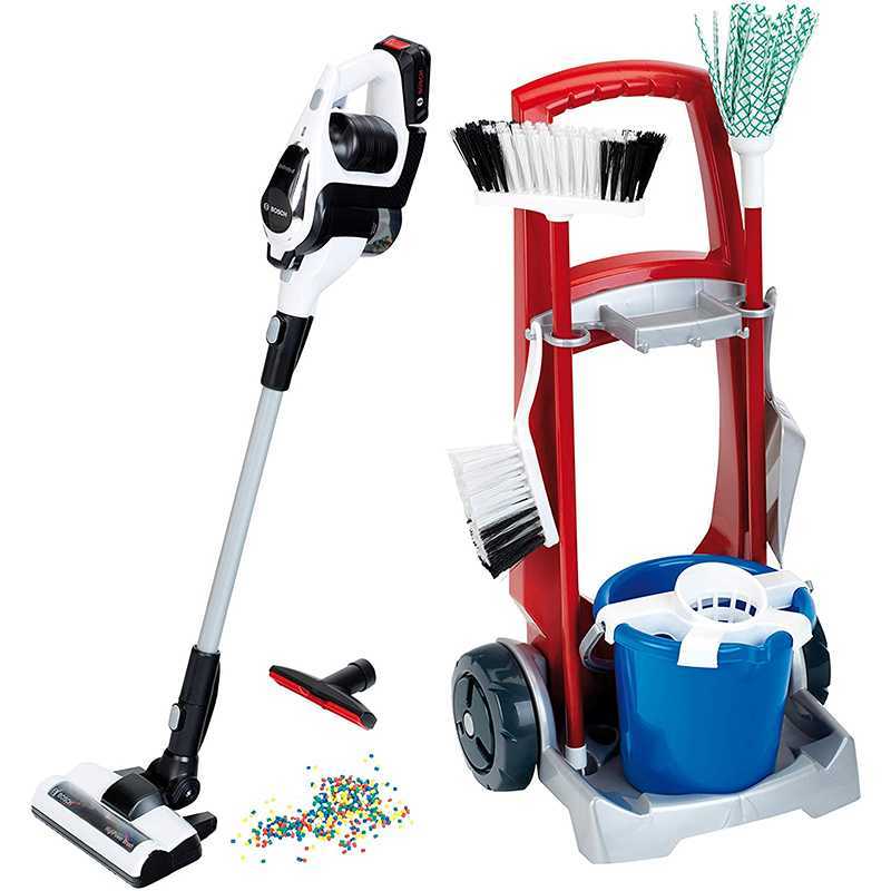 Chariot de ménage + aspirateur BOSCH "Unlimited" BOSCH Chariot de ménage + aspirateur BOSCH "Unlimited" BOSCH