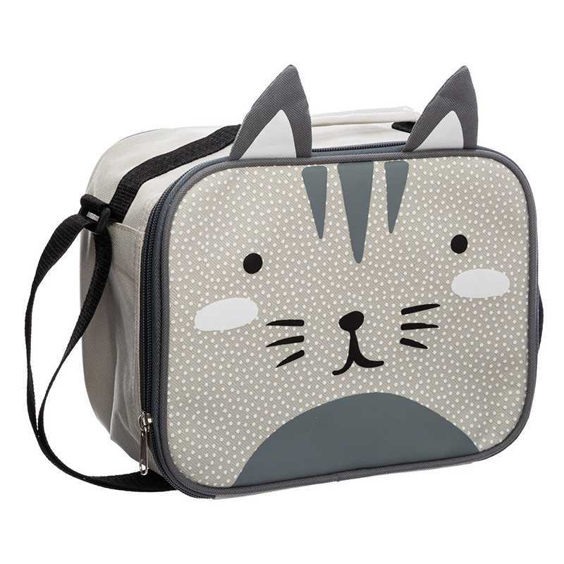Sac Isotherme Enfant Chat Gris Atmosphera Sac Isotherme Enfant Chat Gris Atmosphera