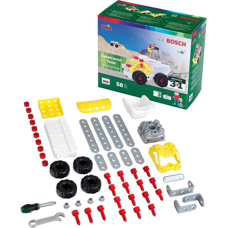 Set de construction Constructor Team 3 en 1 bosch Set de construction Constructor Team 3 en 1 bosch