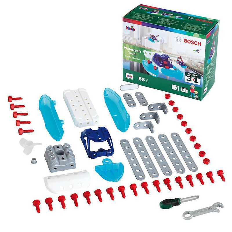 Set de construction Watercraft Team 3 en 1 Bosch Set de construction Watercraft Team 3 en 1 Bosch